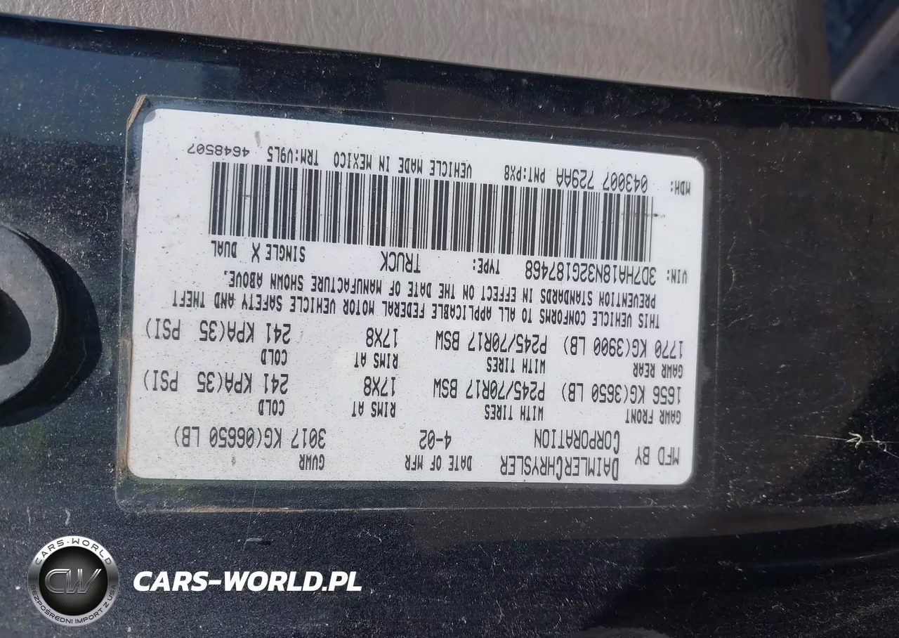 2002 Dodge Ram 1500 St VIN:3D7HA18N32G187468 - 9
