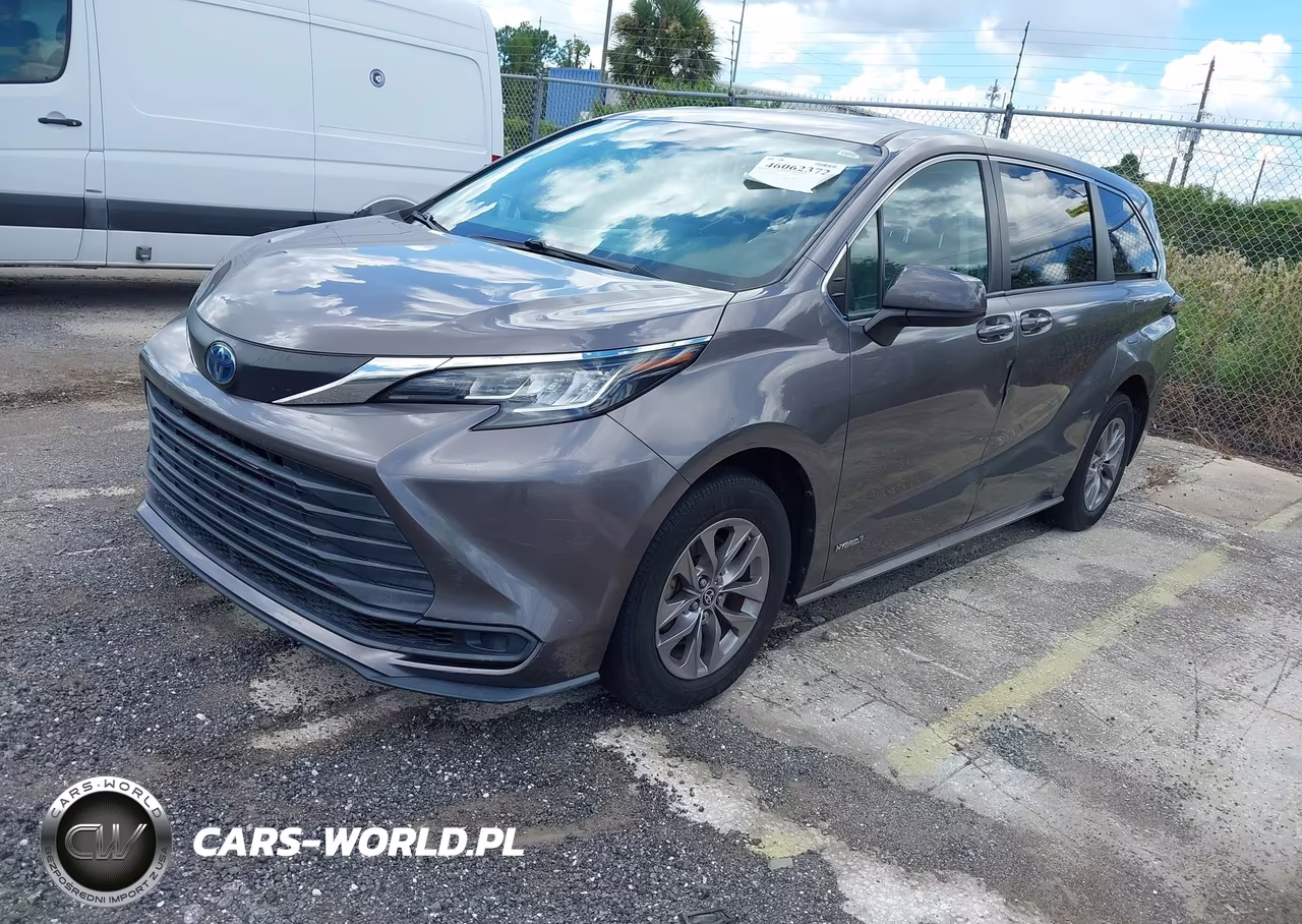 2021 Toyota Sienna Le VIN:5TDKRKEC6MS044293 - 2