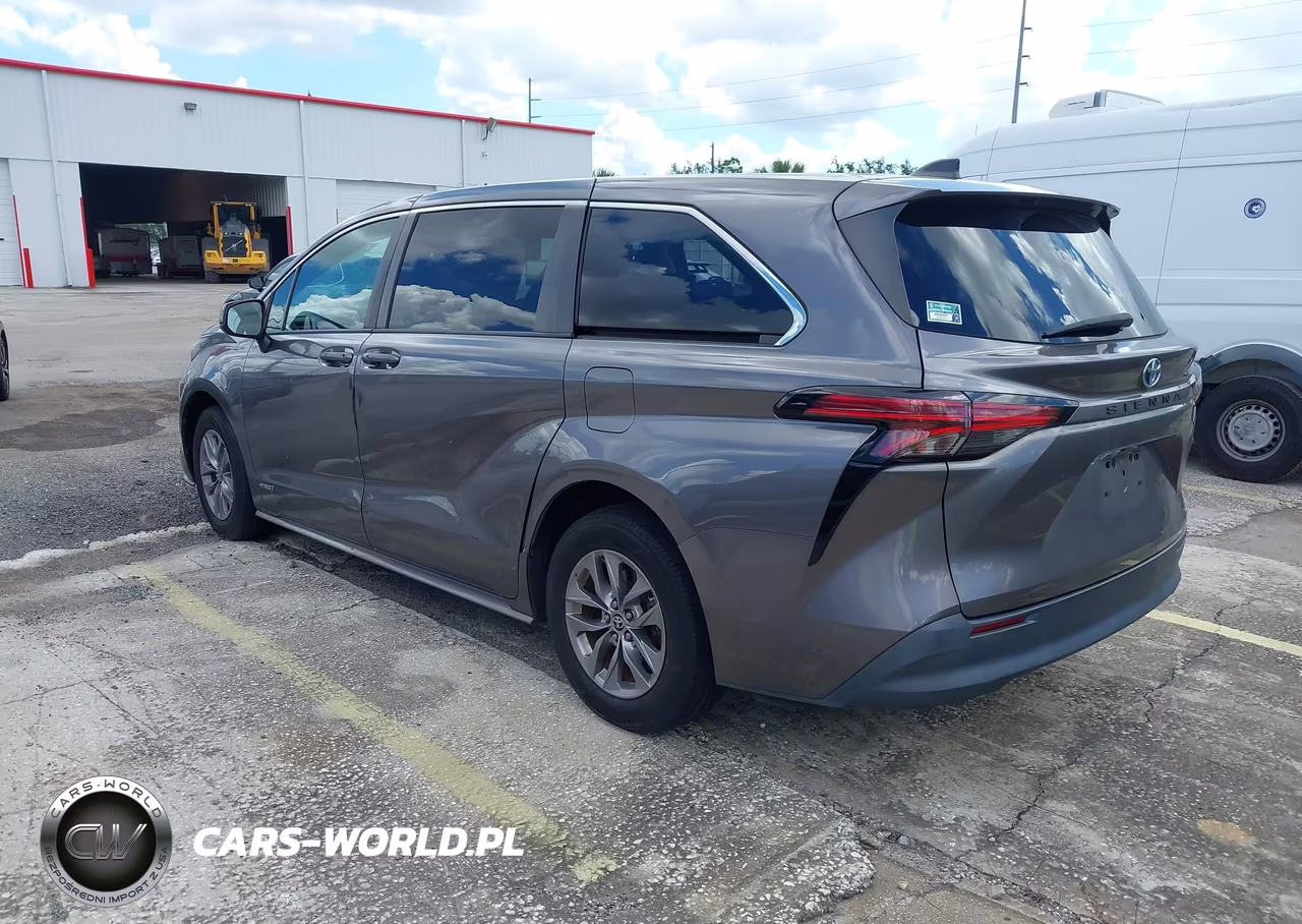 2021 Toyota Sienna Le VIN:5TDKRKEC6MS044293 - 3