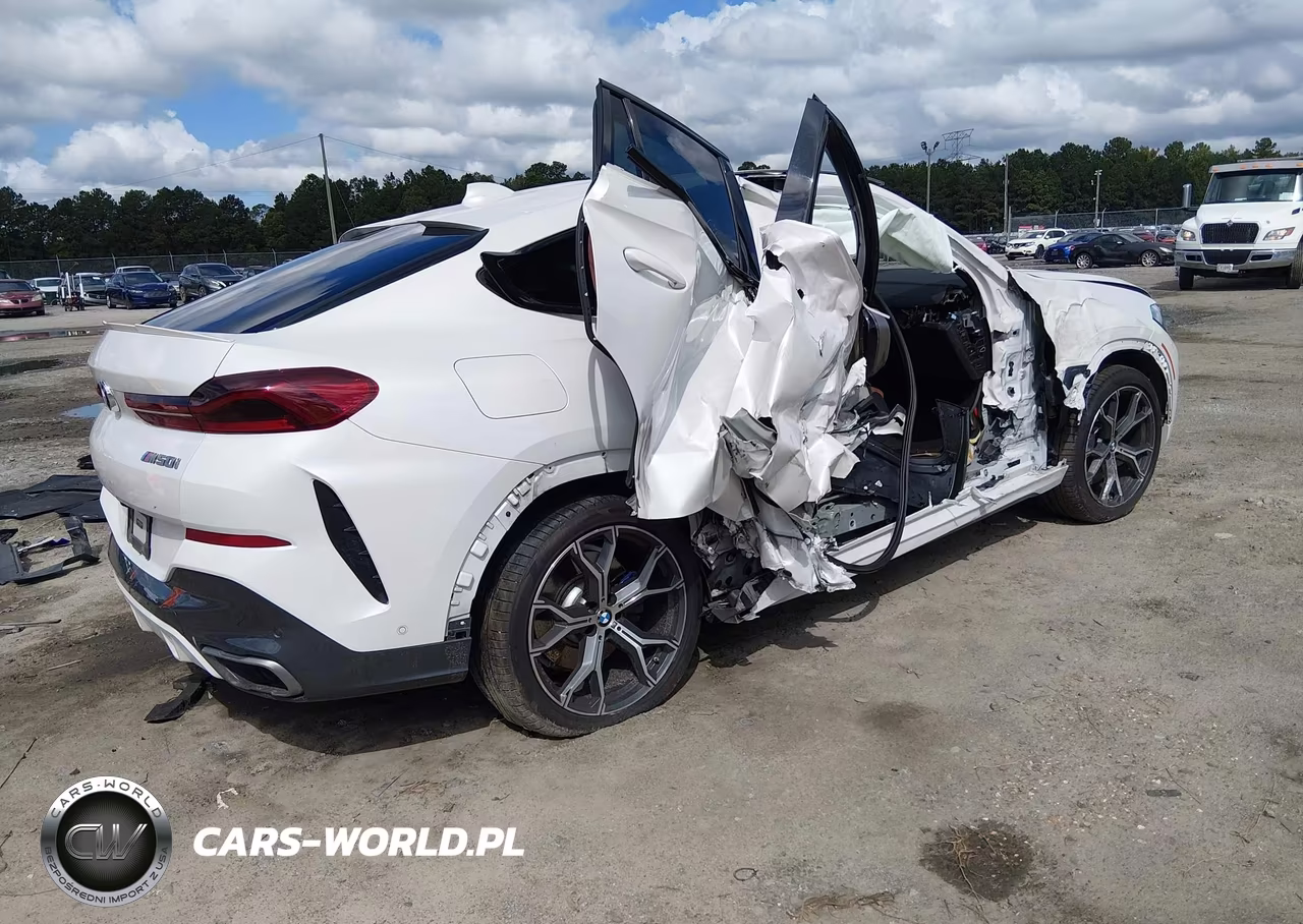 2021 BMW X6 M50I VIN:5UXCY8C06M9H31292 - 4