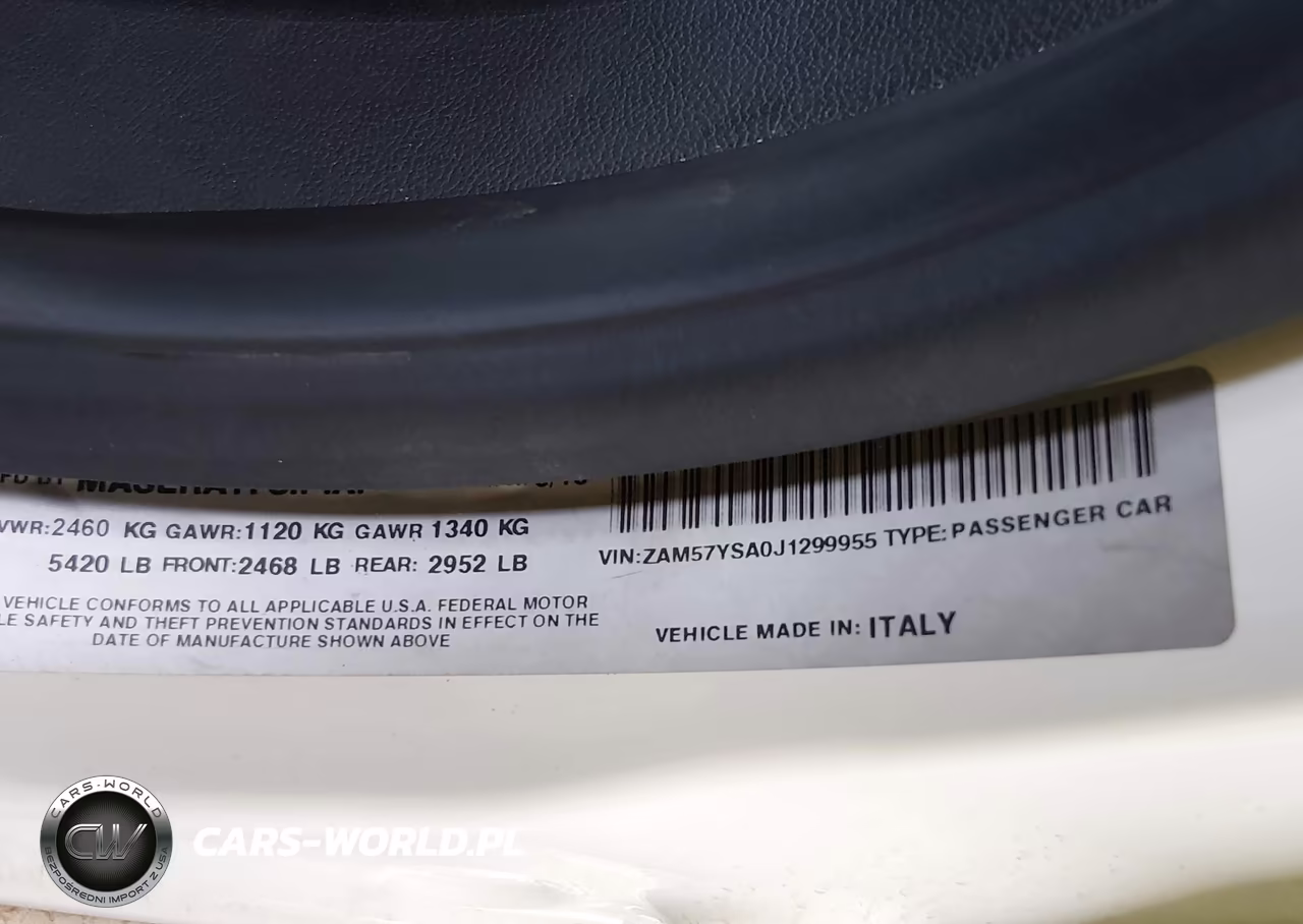 2018 Maserati Ghibli S VIN:ZAM57YSA0J1299955 - 9