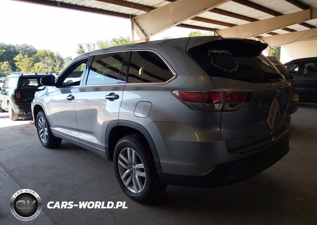 2014 Toyota Highlander Le VIN:5TDZARFH8ES004940 - 3