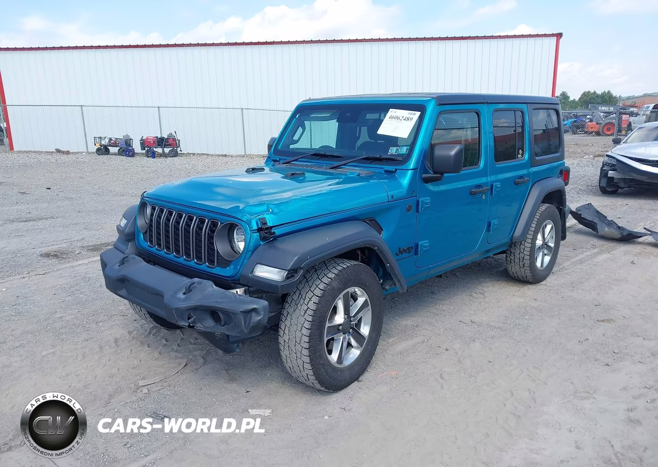 2024 Jeep Wrangler 4-Door Sport Rhd 4X4 VIN:1C4PJXKN3RW237007 - 2