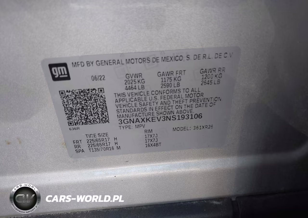 2022 Chevrolet Equinox Fwd Lt VIN:3GNAXKEV3NS193106 - 9