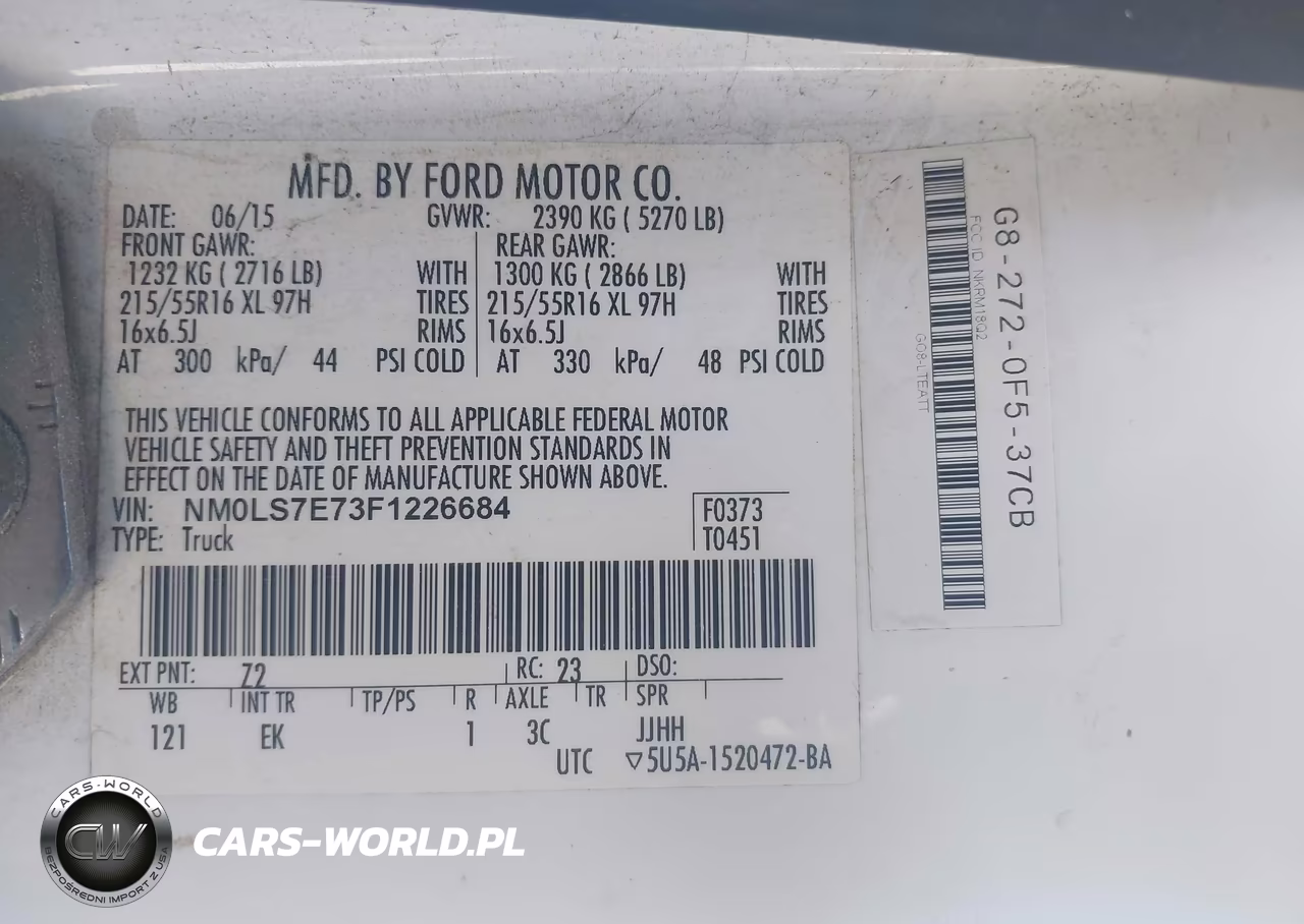 2015 Ford Transit Connect Xl VIN:NM0LS7E73F1226684 - 9