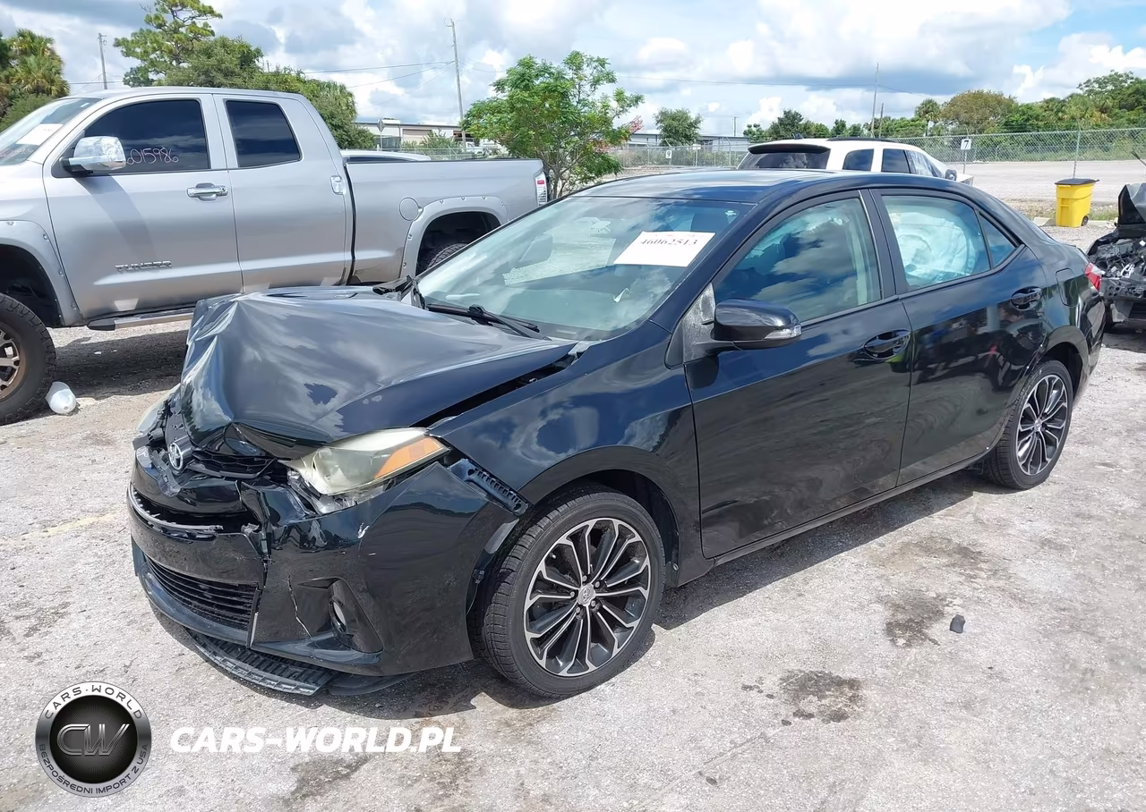 2014 Toyota Corolla S Plus VIN:5YFBURHE8EP048523 - 2