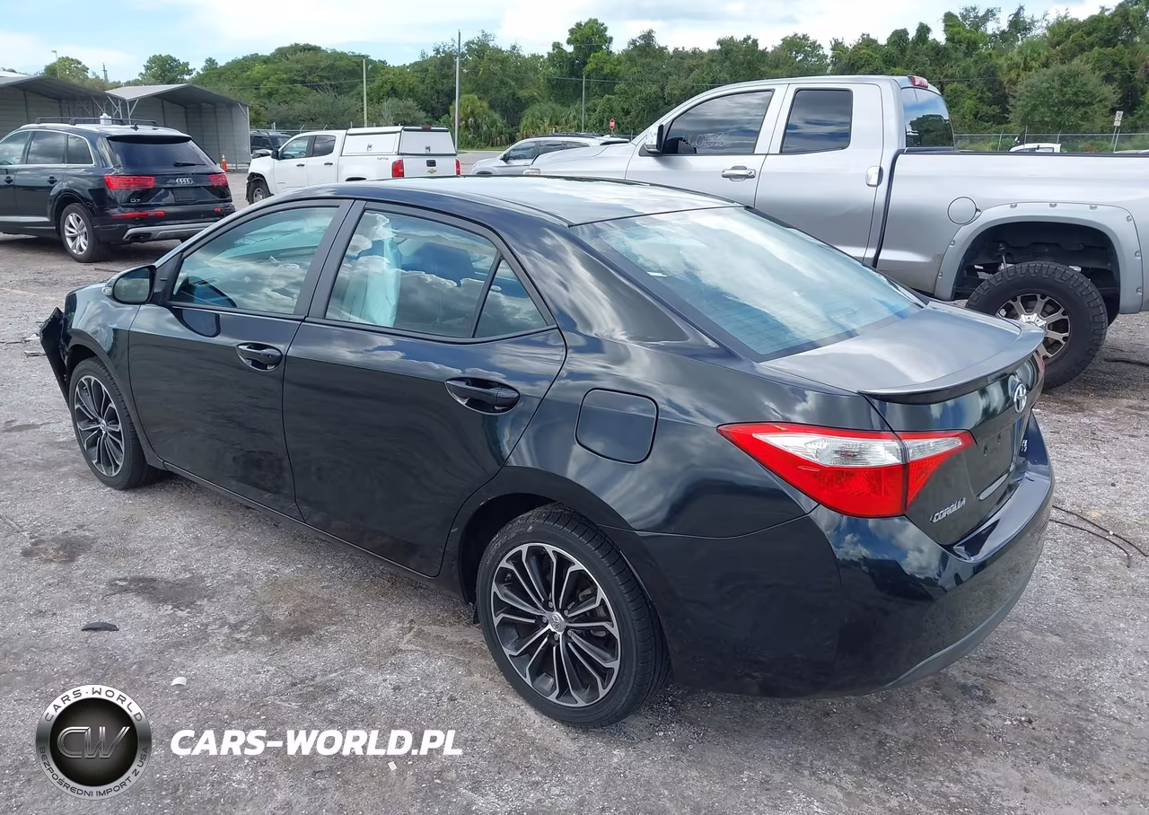 2014 Toyota Corolla S Plus VIN:5YFBURHE8EP048523 - 3