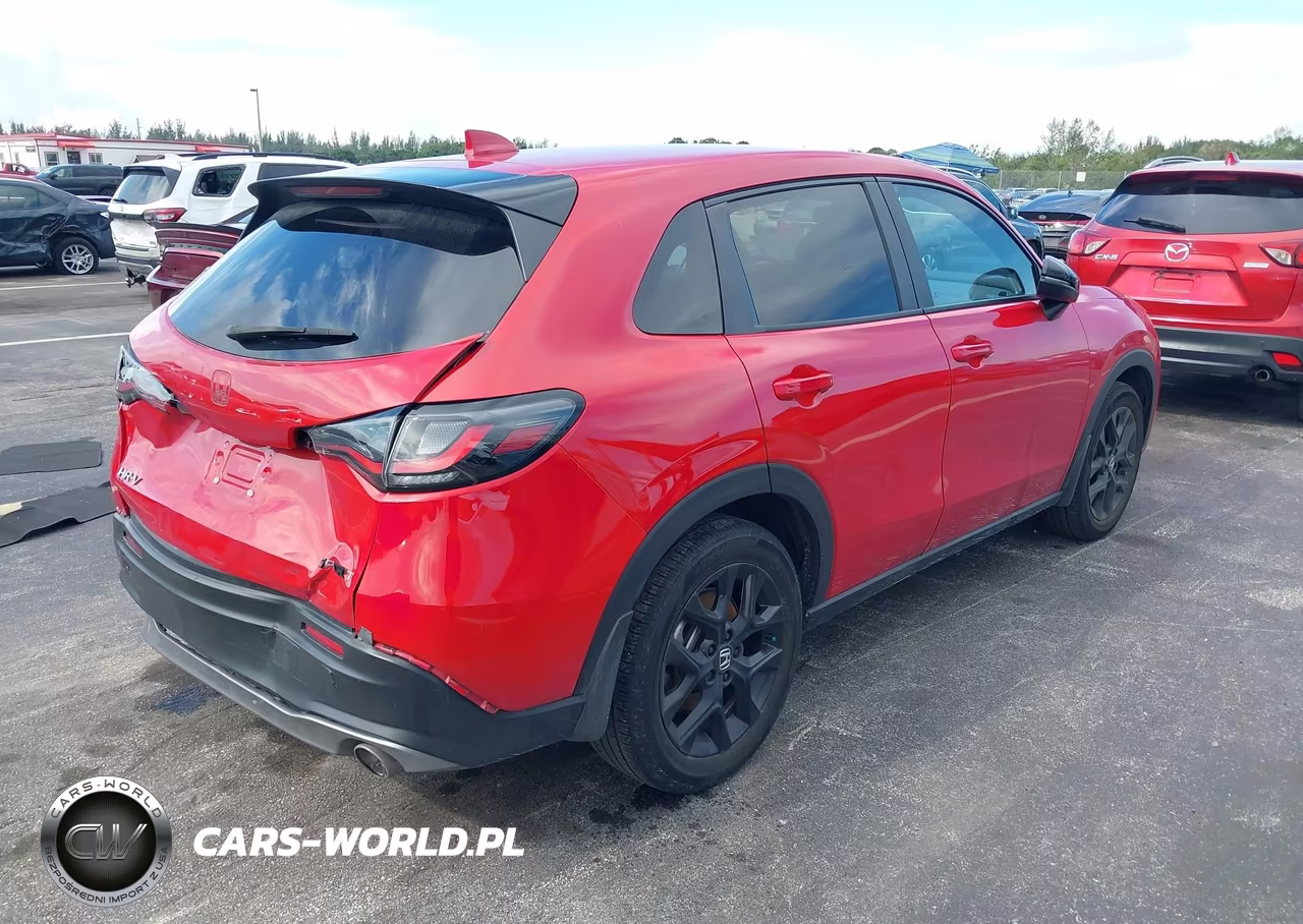 2025 Honda Hr-V 2Wd Sport VIN:3CZRZ1H51SM724695 - 4