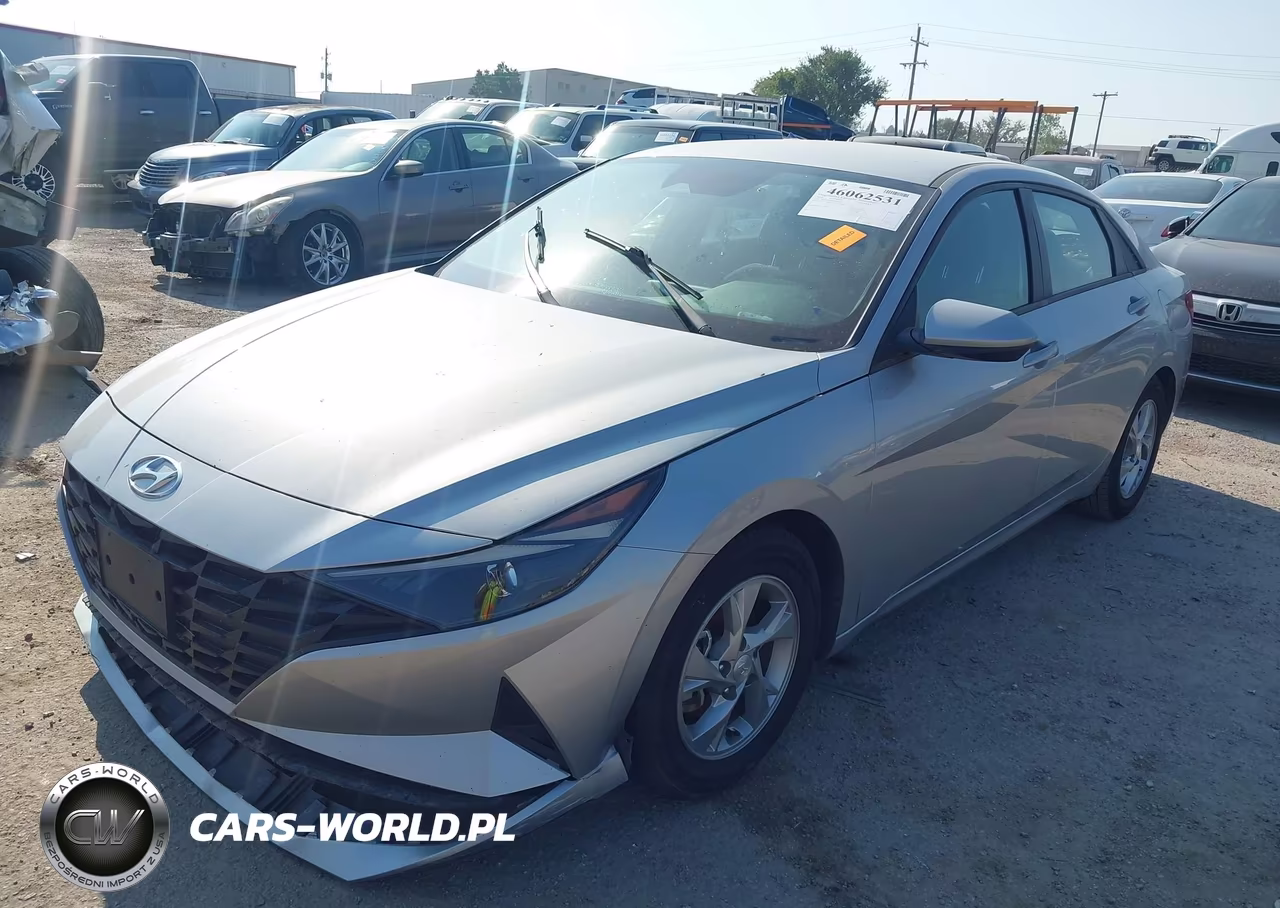 2021 Hyundai Elantra Se VIN:5NPLL4AG0MH050154 - 2