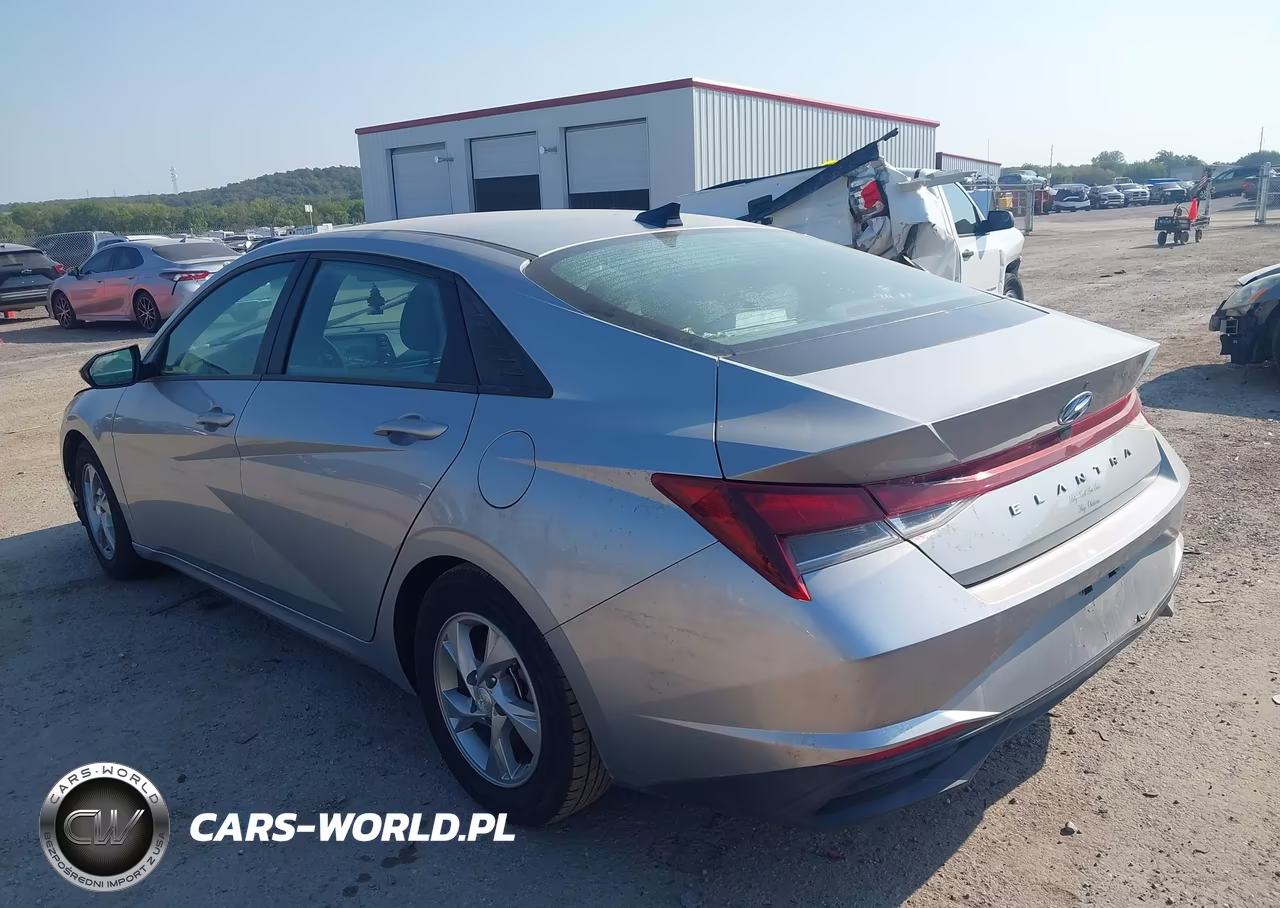 2021 Hyundai Elantra Se VIN:5NPLL4AG0MH050154 - 3