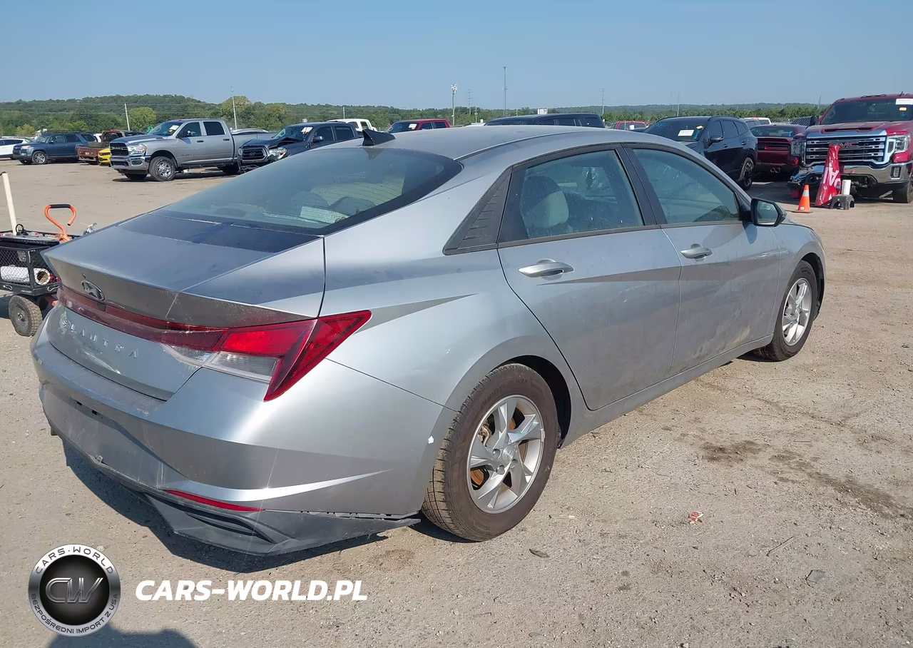 2021 Hyundai Elantra Se VIN:5NPLL4AG0MH050154 - 4