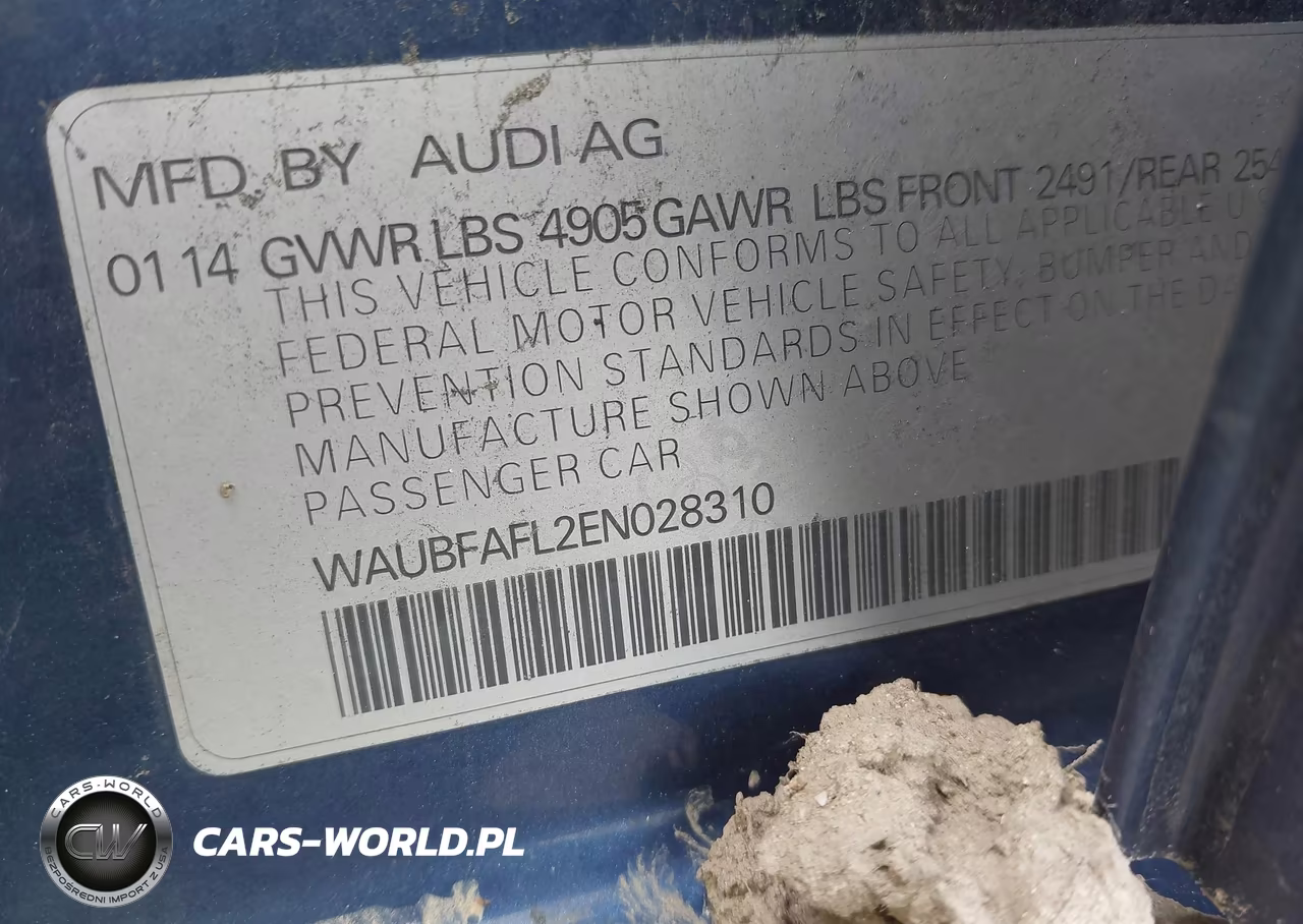 2014 Audi A4 2.0T Premium VIN:WAUBFAFL2EN028310 - 9