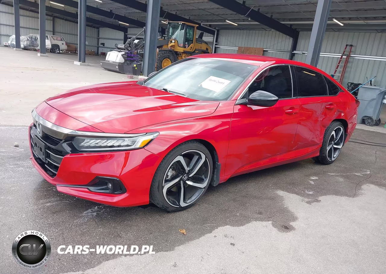 2021 Honda Accord Sport VIN:1HGCV1F38MA026272 - 2