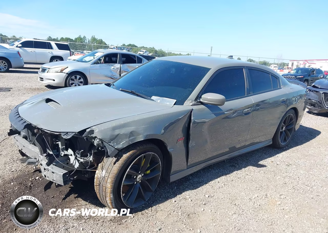 2018 Dodge Charger R-T Scat Pack Rwd VIN:2C3CDXGJ6JH234590 - 2
