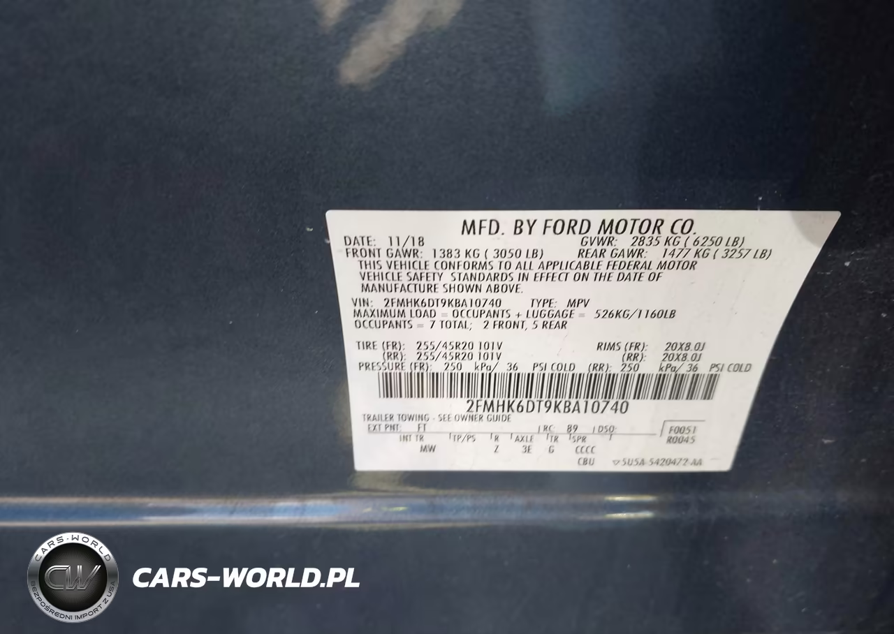 2019 Ford Flex Limited VIN:2FMHK6DT9KBA10740 - 9
