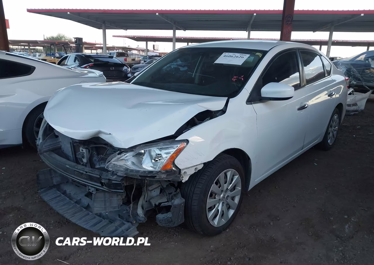2015 Nissan Sentra Sv VIN:3N1AB7APXFL655199 - 2
