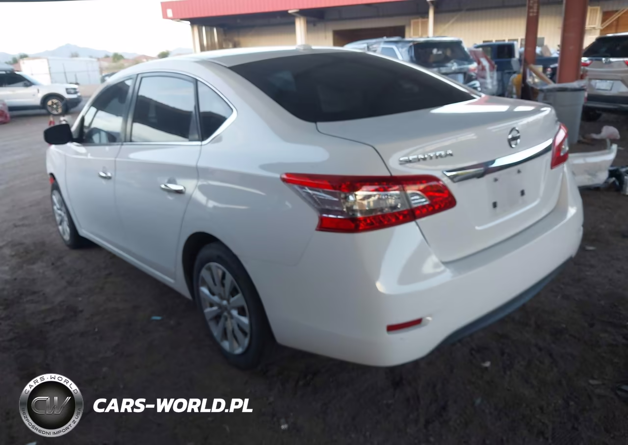 2015 Nissan Sentra Sv VIN:3N1AB7APXFL655199 - 3