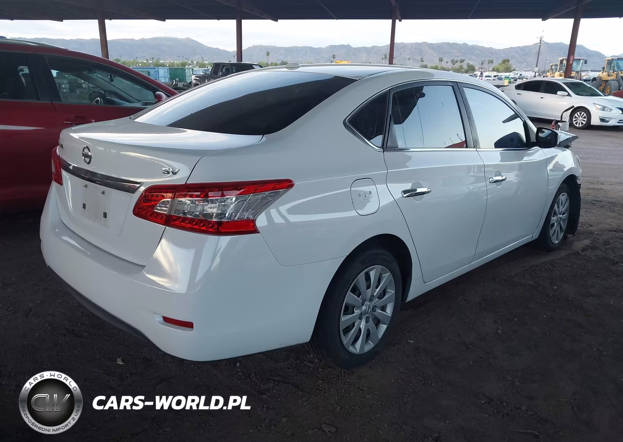 2015 Nissan Sentra Sv VIN:3N1AB7APXFL655199 - 4