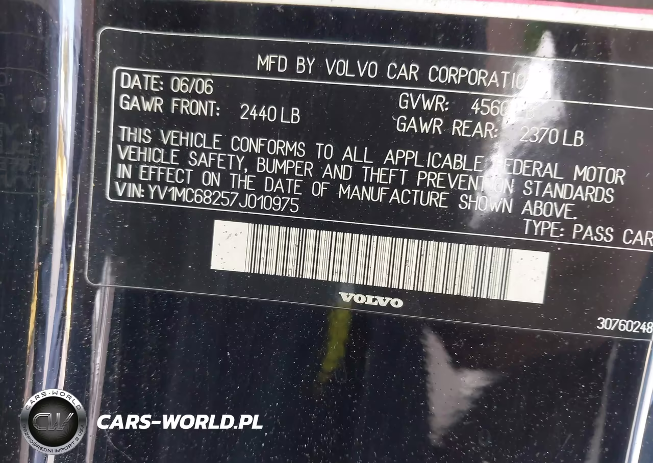 2007 Volvo C70 T5 VIN:YV1MC68257J010975 - 9