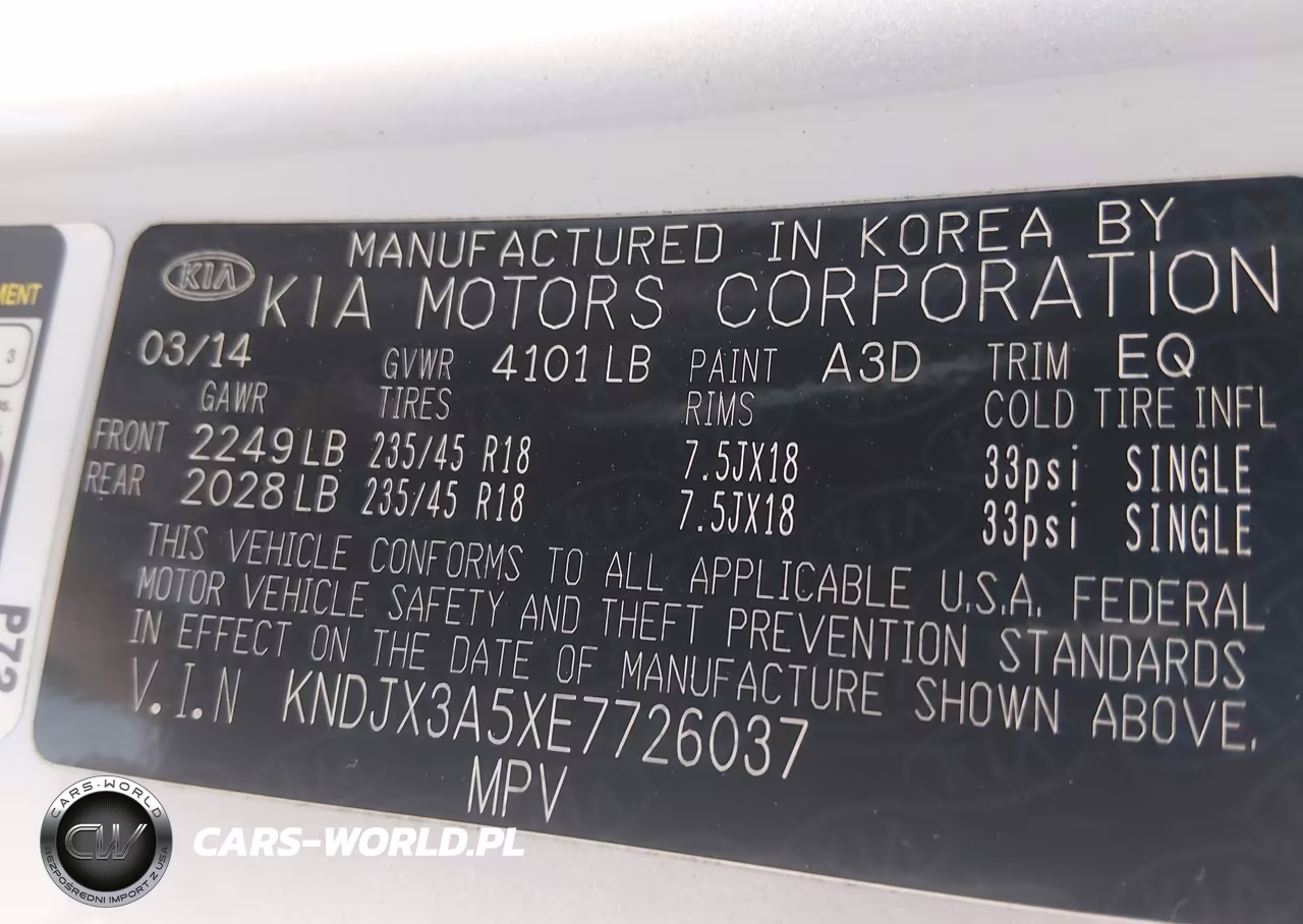 2014 Kia Soul ! VIN:KNDJX3A5XE7726037 - 9