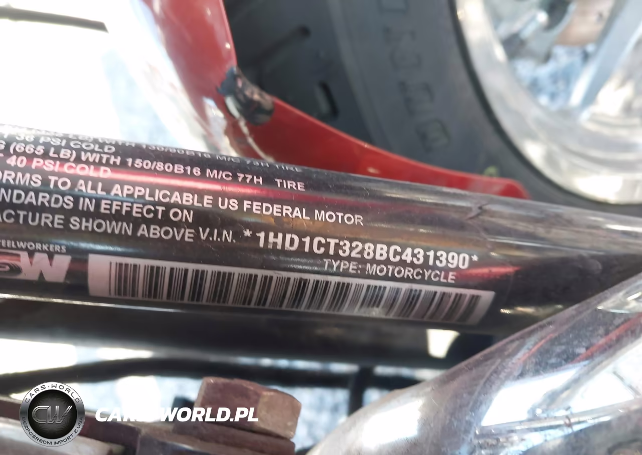 2011 Harley-Davidson Xlh1200 C VIN:1HD1CT328BC431390 - 10
