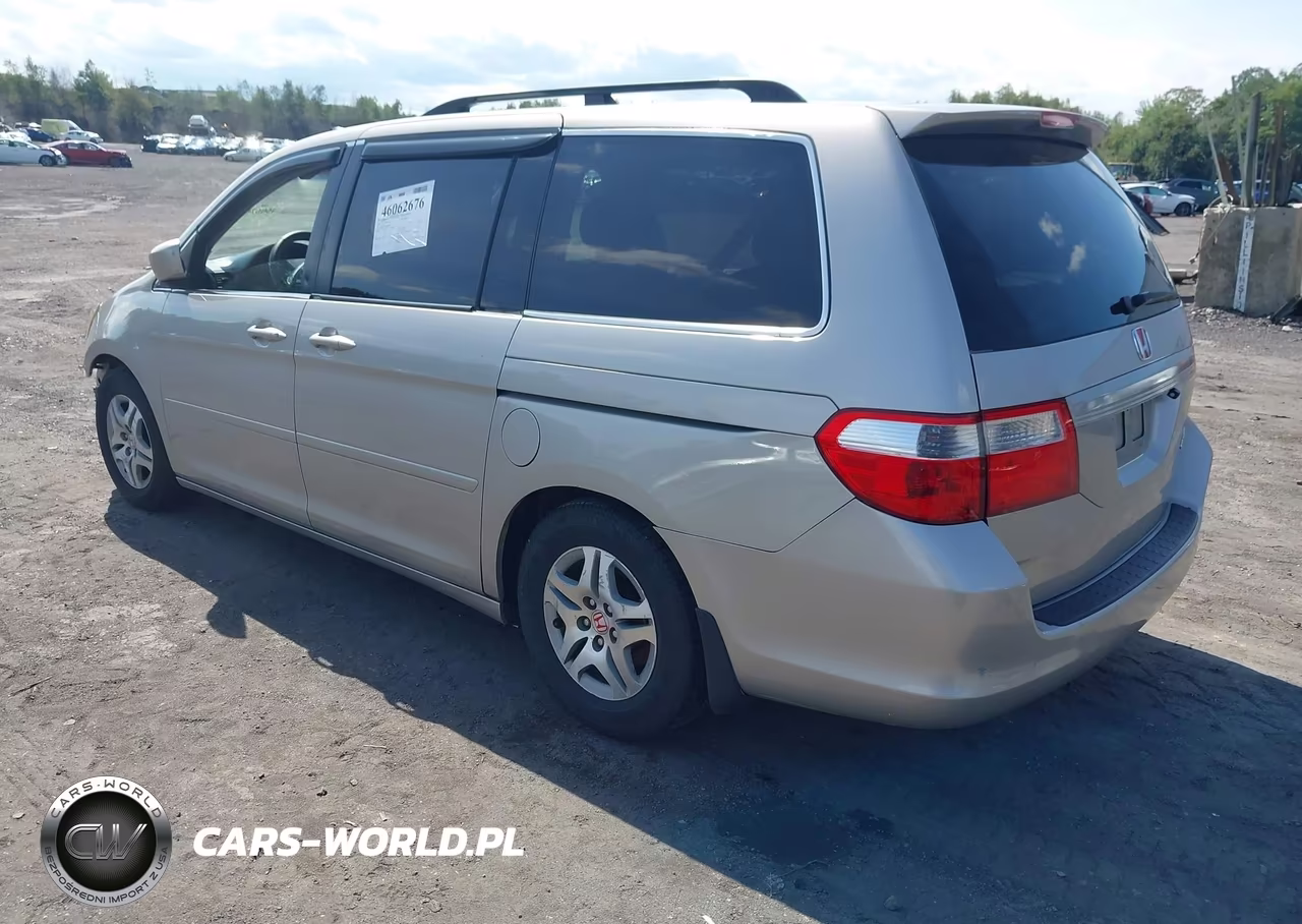 2005 Honda Odyssey Ex-L VIN:5FNRL38705B011655 - 3
