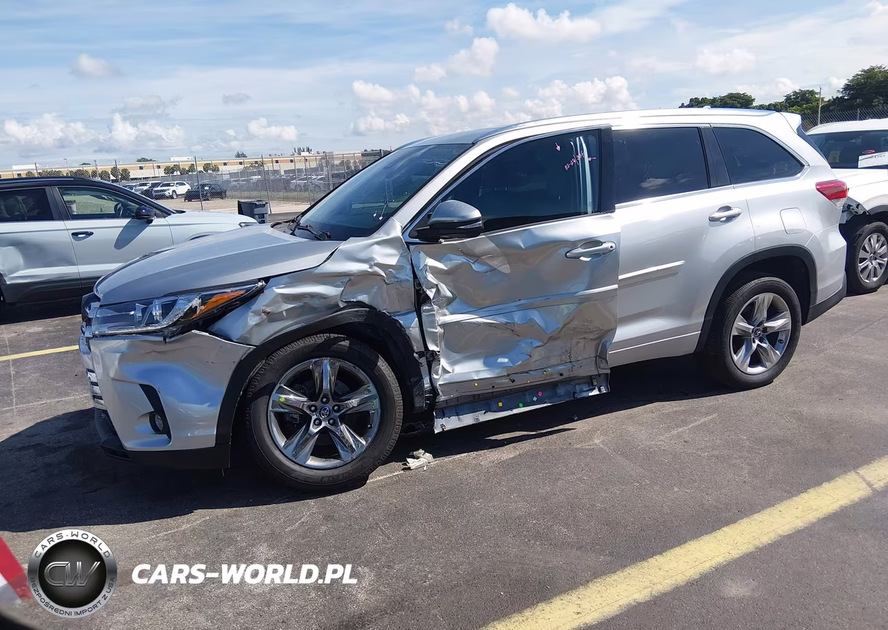 2018 Toyota Highlander Limited VIN:5TDYZRFH2JS243317 - 2