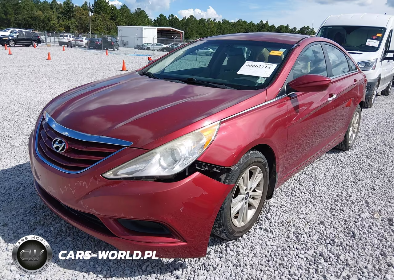 2012 Hyundai Sonata Gls VIN:5NPEB4AC6CH448377 - 2