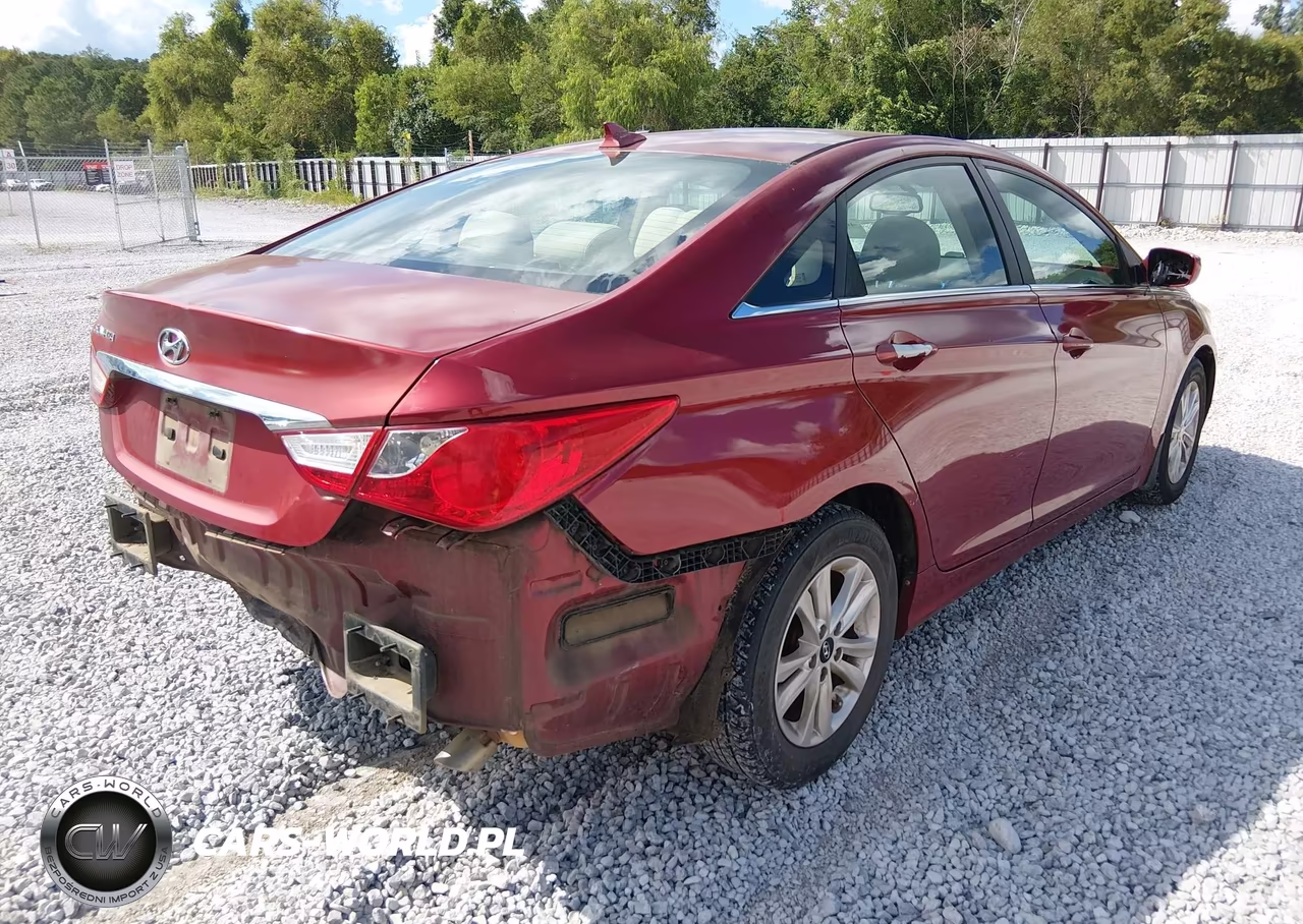2012 Hyundai Sonata Gls VIN:5NPEB4AC6CH448377 - 4