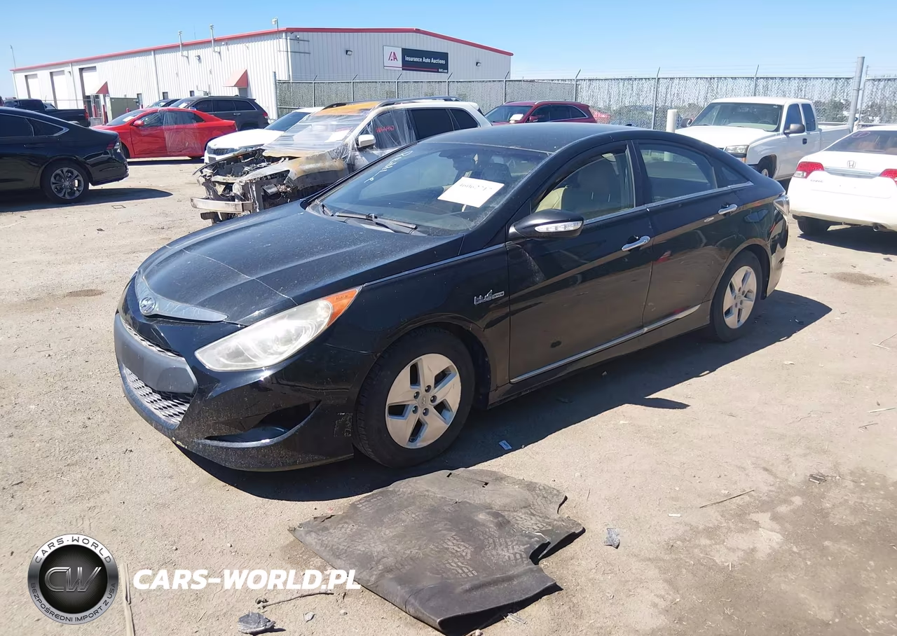 2012 Hyundai Sonata Hybrid VIN:KMHEC4A49CA030825 - 2