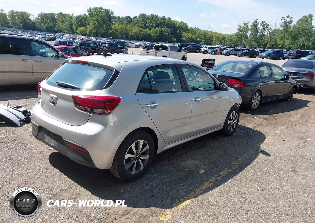 2022 Kia Rio 5-Door S VIN:3KPA25AD6NE493534 - 4