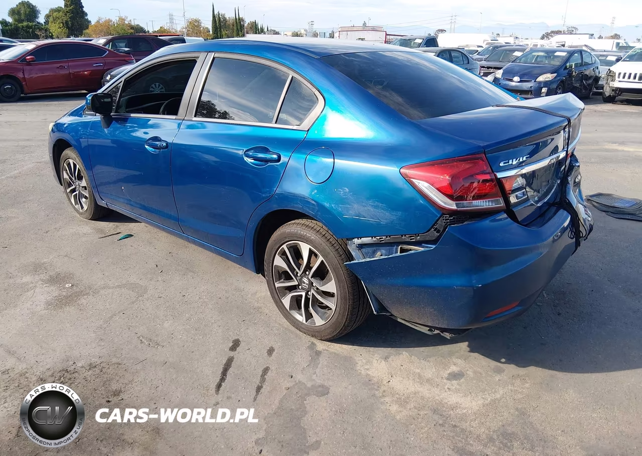 2015 Honda Civic Ex VIN:19XFB2F87FE009291 - 3