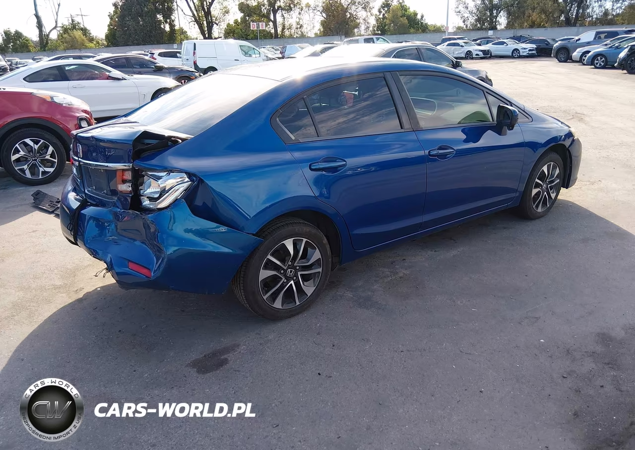 2015 Honda Civic Ex VIN:19XFB2F87FE009291 - 4