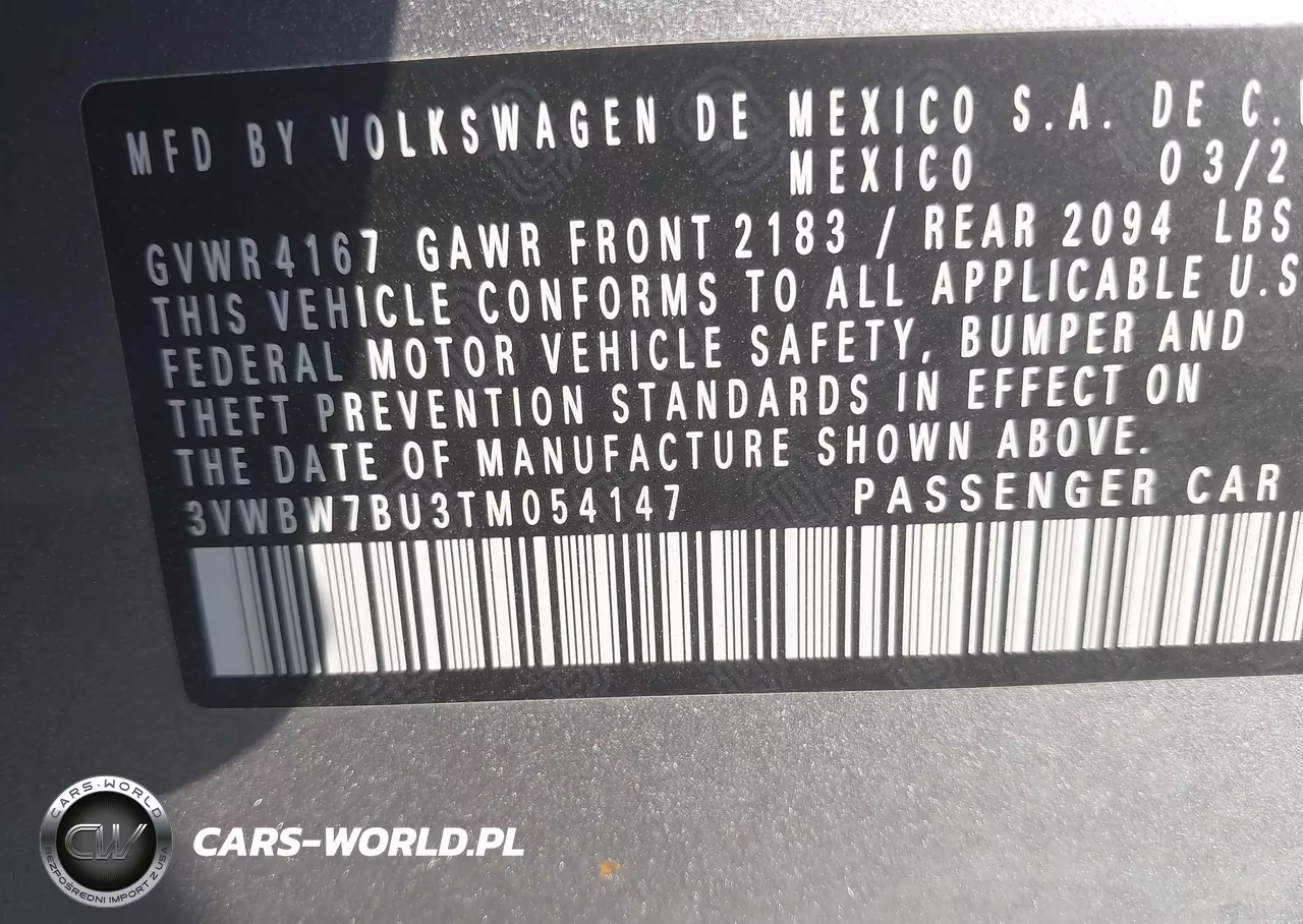 2026 Volkswagen Jetta Sport VIN:3VWBW7BU3TM054147 - 9