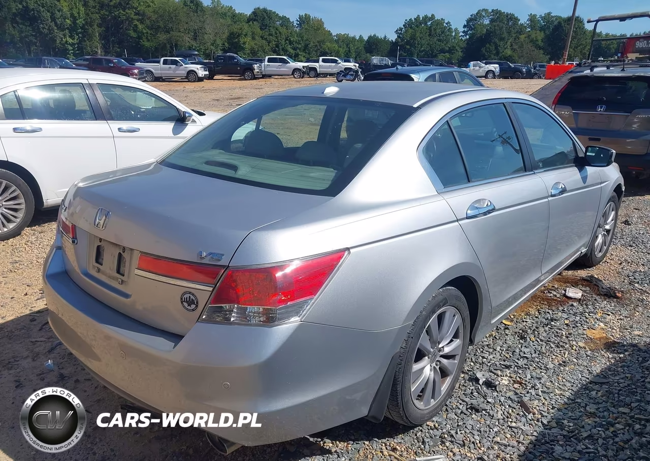 2011 Honda Accord 3.5 Ex-L VIN:1HGCP3F88BA009633 - 4
