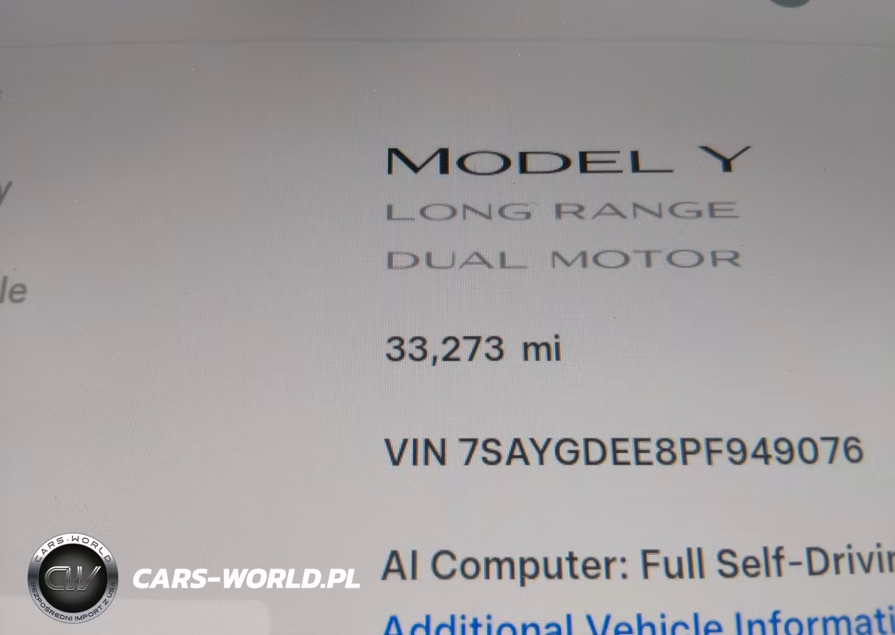 2023 Tesla Model Y Awd-Long Range Dual Motor All-Wheel Drive VIN:7SAYGDEE8PF949076 - 15