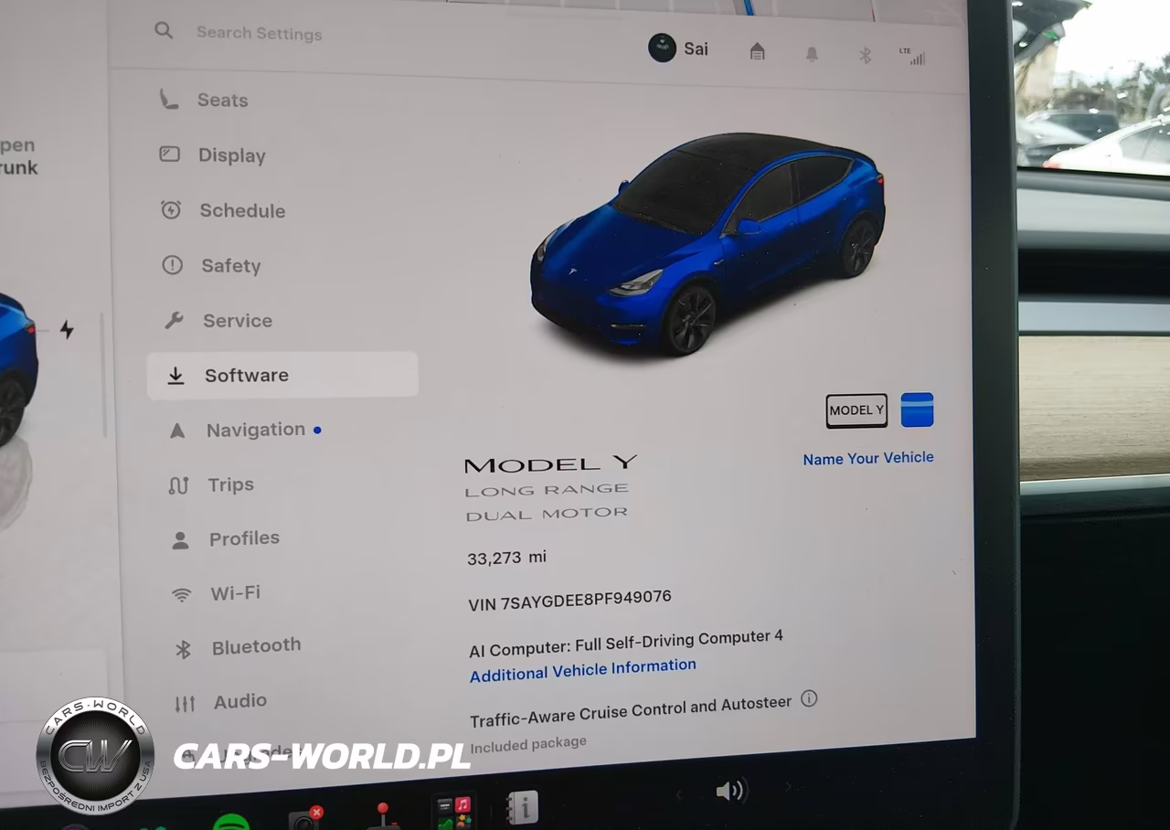 2023 Tesla Model Y Awd-Long Range Dual Motor All-Wheel Drive VIN:7SAYGDEE8PF949076 - 7