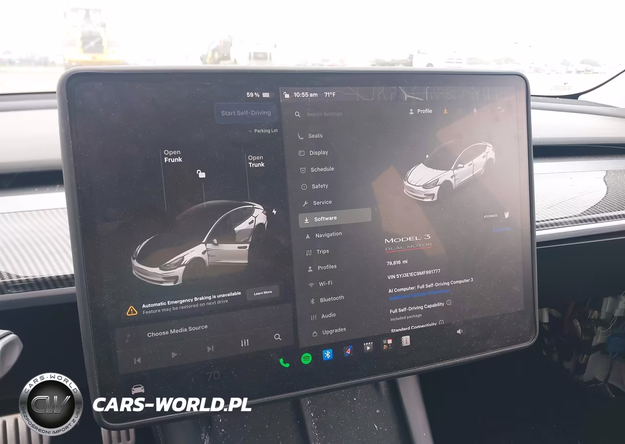 2021 Tesla Model 3 Performance Dual Motor All-Wheel Drive VIN:5YJ3E1EC9MF991777 - 16