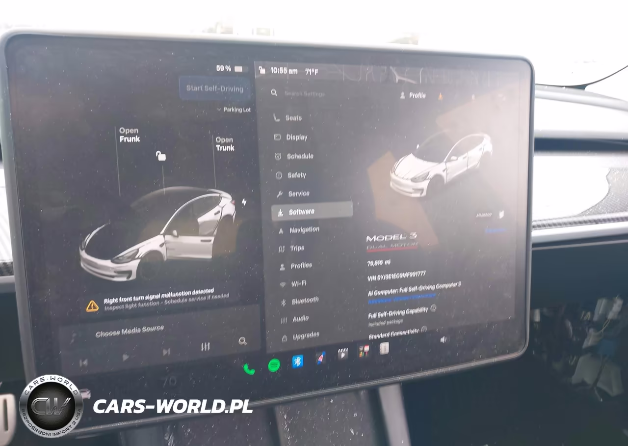 2021 Tesla Model 3 Performance Dual Motor All-Wheel Drive VIN:5YJ3E1EC9MF991777 - 17