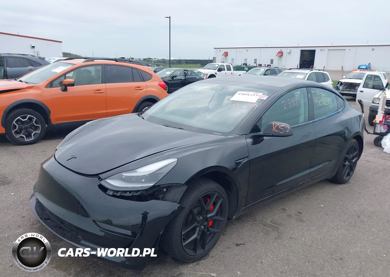 2021 Tesla Model 3 Performance Dual Motor All-Wheel Drive VIN:5YJ3E1EC9MF991777 - 2