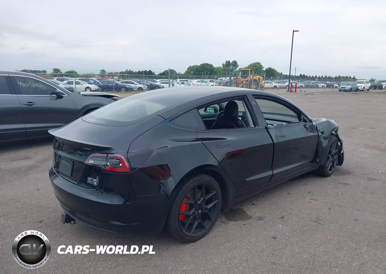 2021 Tesla Model 3 Performance Dual Motor All-Wheel Drive VIN:5YJ3E1EC9MF991777 - 4