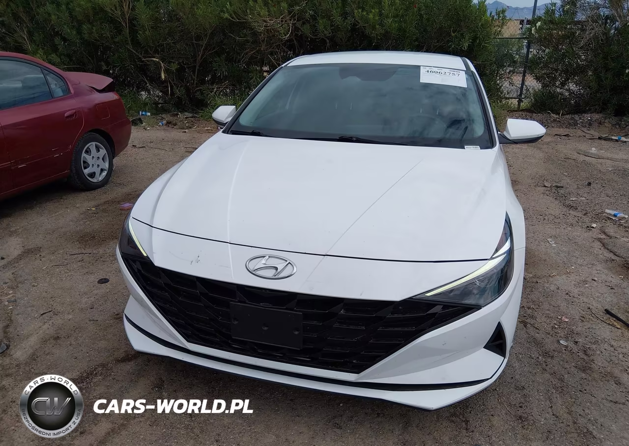 2023 Hyundai Elantra Hybrid Blue VIN:KMHLM4AJXPU059376 - 12