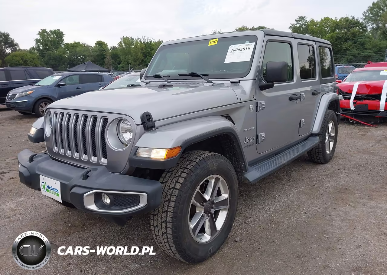 2020 Jeep Wrangler Unlimited Sahara 4X4 VIN:1C4HJXEN5LW199660 - 2