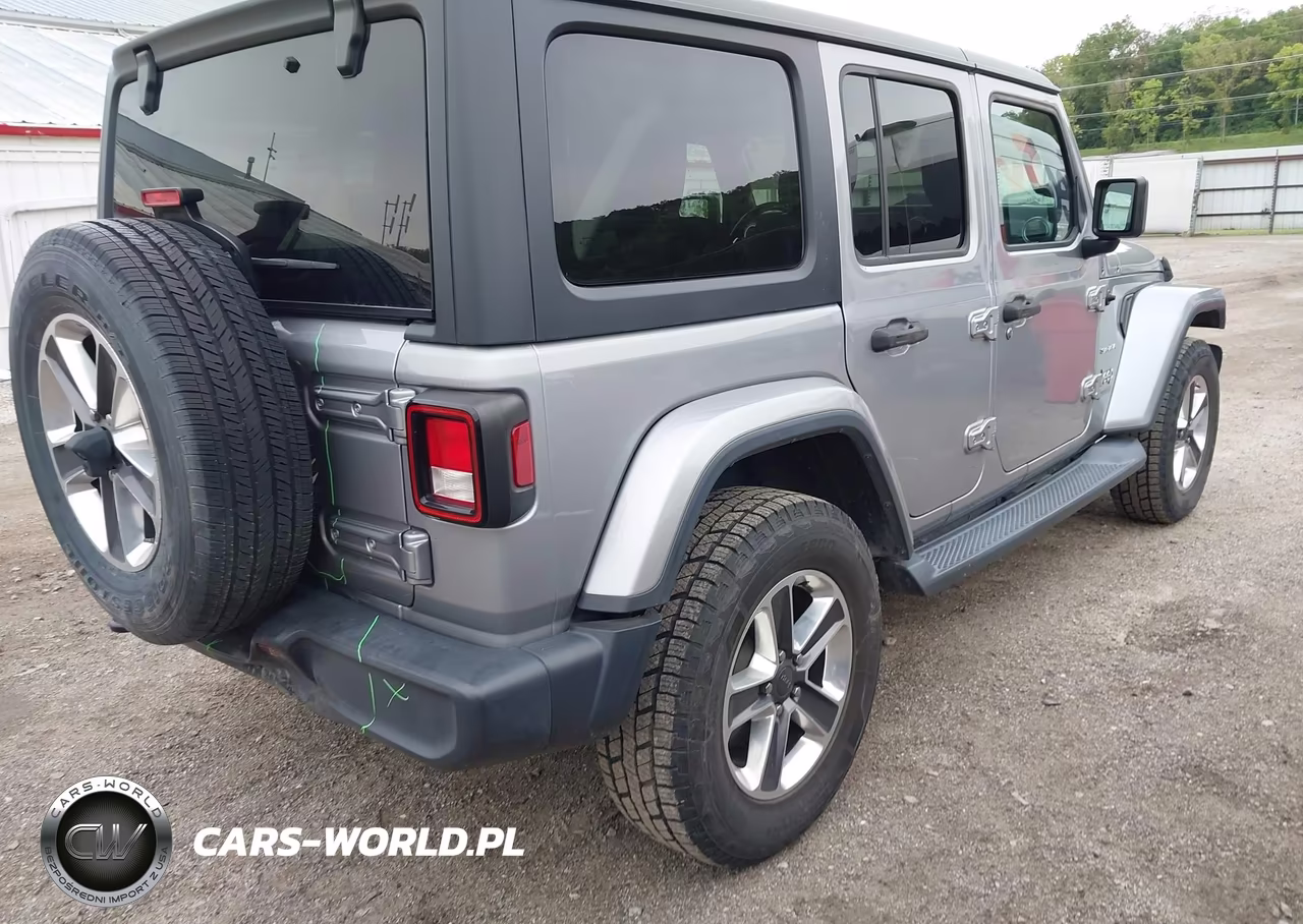 2020 Jeep Wrangler Unlimited Sahara 4X4 VIN:1C4HJXEN5LW199660 - 4