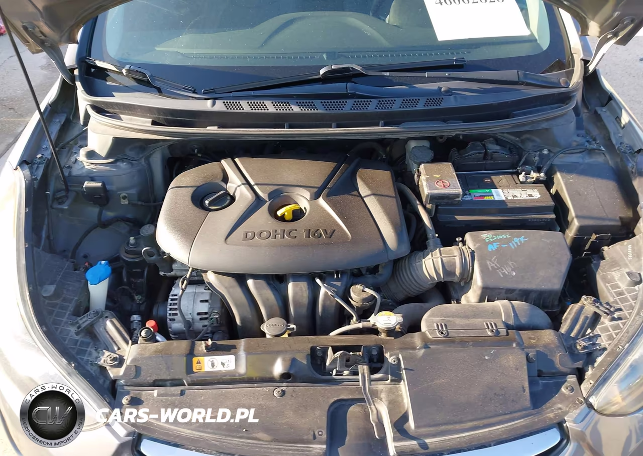 2013 Hyundai Elantra Gls VIN:5NPDH4AE7DH299989 - 10