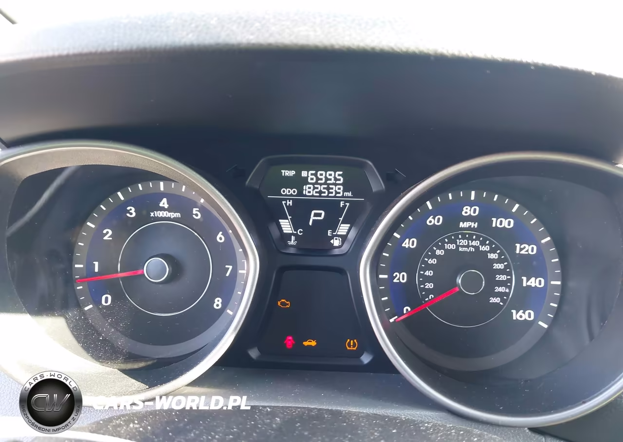 2013 Hyundai Elantra Gls VIN:5NPDH4AE7DH299989 - 7