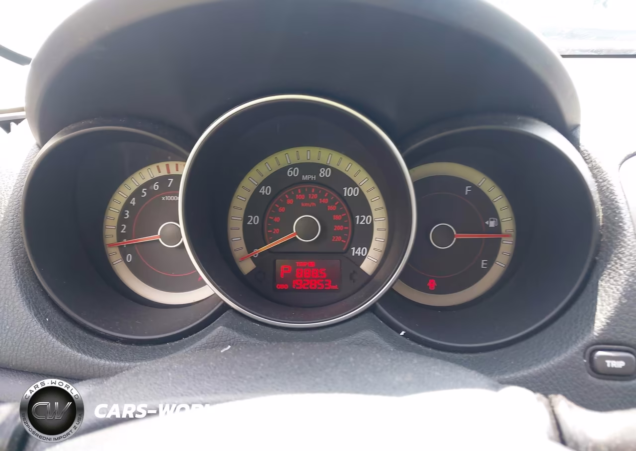2010 Kia Forte Ex VIN:KNAFU4A24A5103977 - 7