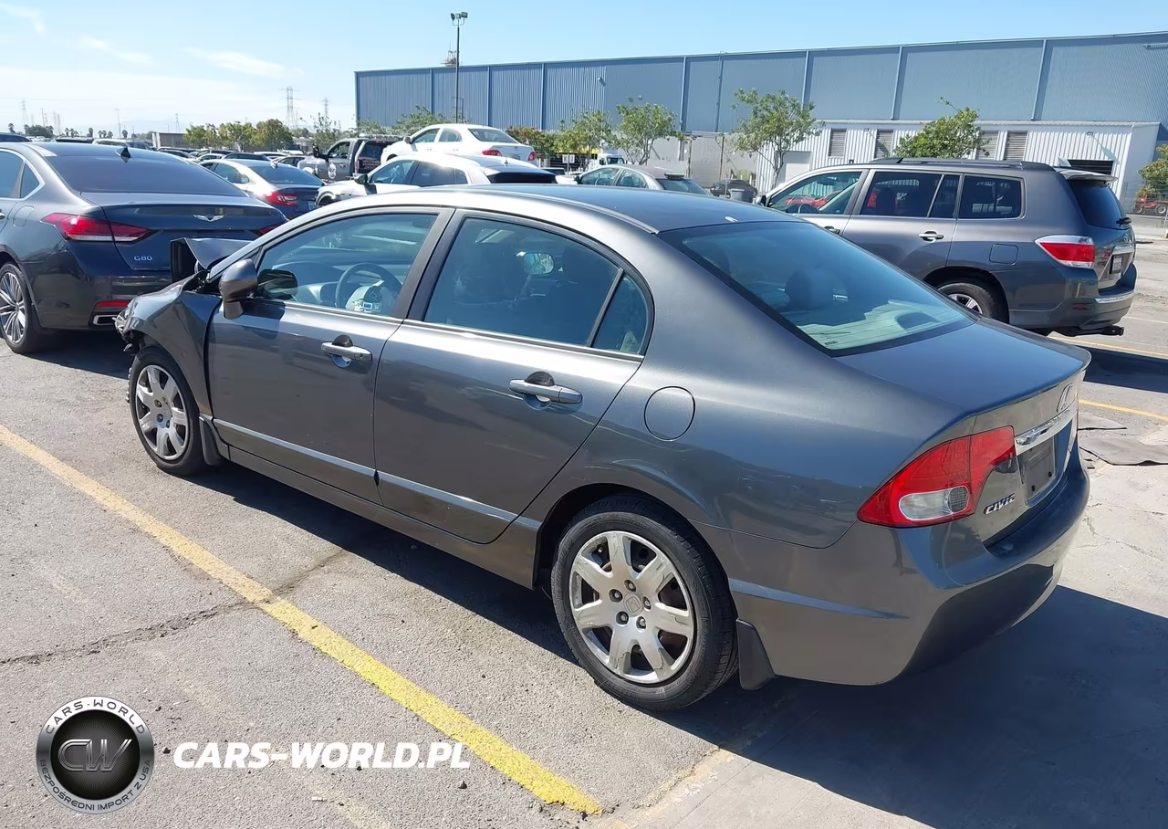 2010 Honda Civic Lx VIN:19XFA1F50AE079856 - 3
