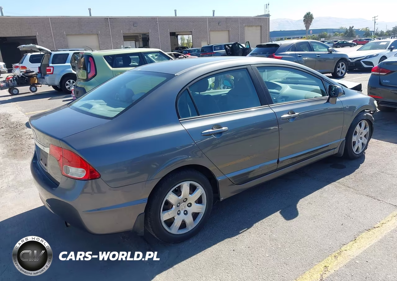 2010 Honda Civic Lx VIN:19XFA1F50AE079856 - 4