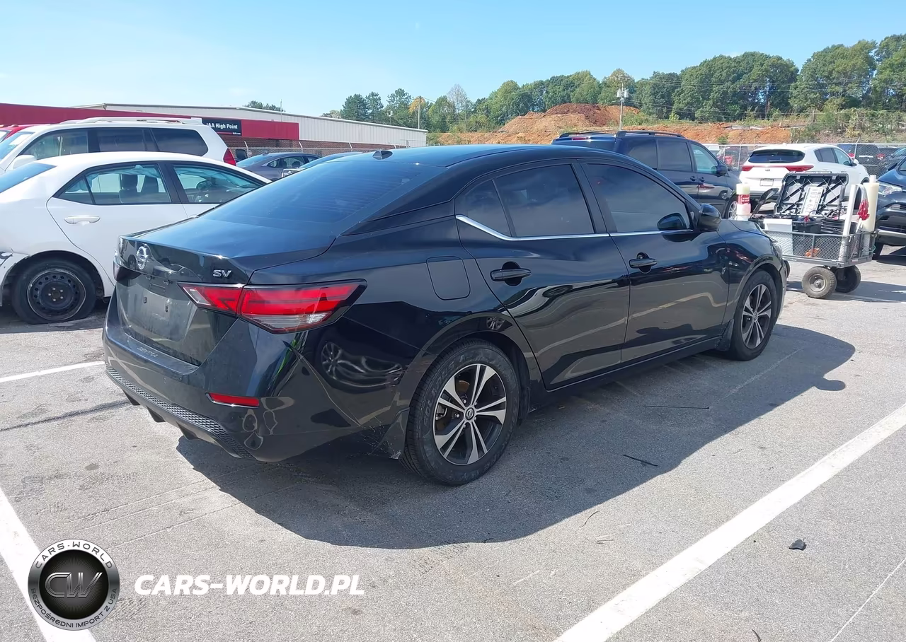2021 Nissan Sentra Sv Xtronic Cvt VIN:3N1AB8CV2MY252612 - 4